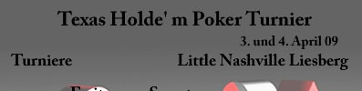 Texas Hold'em Poker Tournier